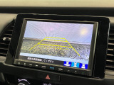 【バックカメラ】リバースにするだけで映ります、後方の安全確認や、狭い駐車場での車庫入れ、雨の日や夜間など視界の悪い時に便利です!安全にバックする為には欠かせない装備です。
