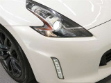 LEDヘッドライトです。デザイン性がよくとても明るいので、夜間の走行や悪天候でも安心です。しかも長寿命!