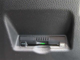 ETC車載器付きです。高速道路の料金所もスムーズに通過できます。