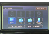ナビゲーションのAV機能画面を表示しております。