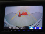バックガイドモニターを装備しています、車庫入れもラクラクです。