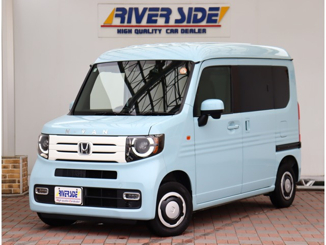 N-VAN +スタイル ファン ターボ ワンオーナー 純正ナビ フルセグTV