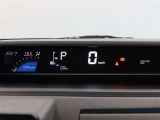 メーターはスッキリとしたデザインで、とても見やすく、安全運転のお役に立ちます。