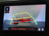 バックガイドモニターを装備しています、車庫入れもラクラクです。
