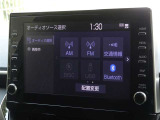 CD・DVD(再生機能)・ブルートゥース等を使用することができます。