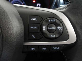 ステアリング右のスイッチにクルーズコントロール機能付き★高速走行時に前車との距離を保ちながら、一定速度での自動走行が可能です!
