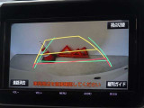 バックガイドモニターを装備しています、車庫入れもラクラクです。