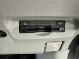 ETC車載器付きです。高速道路の料金所もスムーズに通過できます。