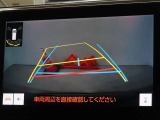 バックガイドモニターを装備しています、車庫入れもラクラクです。