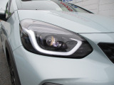 ヘッドライトは「LED」!!!明るさもですが、何よりかっこいい♪