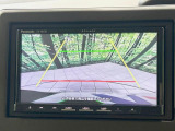【バックカメラ】駐車時に後方がリアルタイム映像で確認できます。大型商業施設や立体駐車場での駐車時や、夜間のバック時に大活躍!運転スキルに関わらず、今や必須となった装備のひとつです!