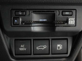 非常時やキャンプなどに役立つAC100Vコンセント付きです。ETCも装備してます。