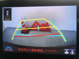 バックガイドモニターを装備しています、車庫入れもラクラクです。