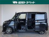 両側パワースライドドア付きだから、狭い駐車スペースなどでの 乗り降りラクラク!小さなお子さまのいるご家庭には嬉しい装備。