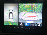 【全方位モニター用カメラ】専用のカメラにより、上から見下ろしたような視点で360度クルマの周囲を確認することができます☆死角部分も確認しやすく、狭い場所での切り返しや駐車もスムーズに行えます。