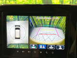 【全方位モニター用カメラ】専用のカメラにより、上から見下ろしたような視点で360度クルマの周囲を確認することができます☆死角部分も確認しやすく、狭い場所での切り返しや駐車もスムーズに行えます。