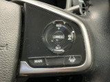 アクセルから足を離しても設定したスピードを保ち走行し、高速道路での疲労軽減に役立つクルーズコントロール付きです!
