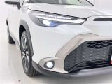 フォグランプ装着車です。暗い夜道の車両前方を明るく照らします