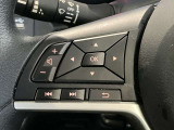 ステアリングスイッチ搭載!ハンドルひとつで手を離さなくても運転中視線をそらさなくても操作が出来て便利です♪