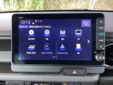 ナビ機能だけではありません、オーディオ機能も充実しています。