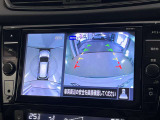 上から丸見えアラウンドビューモニター付きです。