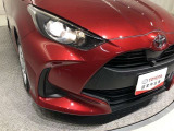 ハロゲンランプ付きです。しっかり視界を確保するので安心ですね♪温度が高くなりますので、雪も溶けやすいですよ♪