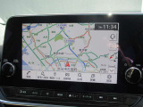 Nissan Connectナビゲーションシステムメーカーオプションが装備されてます。