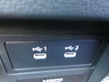 2個のUSB(タイプC)入力端子が装備されています。