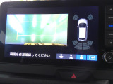 バックカメラの画像です。ガイドラインがスムースな車庫入れをサポートいたします。車庫入れの安心感がアップしますね。