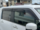 ドアバイザーが付いておりますので、雨の日も室内換気でき便利です♪
