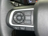 ステアリングスイッチ装備!運転しながら手元でオーディオの操作などができます。