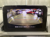 うれしいバックモニター付!後退時の不安感によるストレスから開放してくれます。