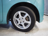 実車はアルミホイール組みの夏用タイヤを装着しています。