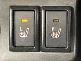 【シートヒーター】寒い日に重宝するシートヒーター!エアコンより早く温まってくれるので寒がりの人も安心ですね♪エアコンの温風は乾燥するから苦手、という方にもをおすすめです。