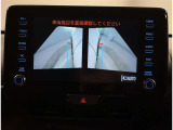 パノラマビューです。全周囲確認できるので、駐車時などに便利です♪