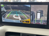 見下ろしているかのような映像で、駐車もスムーズに行ける!インテリジェントアラウンドビューモニターです。
