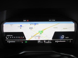 メーター内にナビ地図を表示することも可能です!