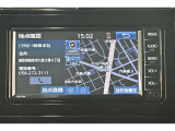 純正ナビを装備。タッチパネル式で使いやすく、お出かけもラクラクです。
