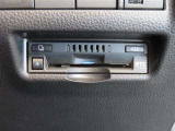 ETC車載器付きです。高速道路の料金所もスムーズに通過できます。
