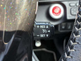 クルーズコントロールが付いているので高速道路も楽々です!!