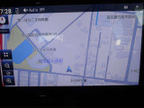 地図画面はこのように分かりやすく表示されます♪目的地を設定して快適なドライブにしましょう!