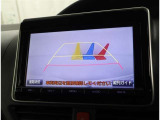 ガイドラインも表示されるバックカメラが付いているので、車庫入れが苦手という方も安心です♪