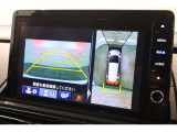 純正のマルチビューカメラが装備されています!上から見下ろしたような視界のカメラが駐車をサポートします!