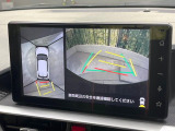【パノラミックビューモニター】専用のカメラにより、上から見下ろしたような視点で360度クルマの周囲を確認することができます☆縦列駐車や幅寄せ時に活躍してくれます♪