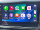 ●Apple Car Play:スマホとの有線接続で、ナビ・オーディオ再生などスマホのアプリ機能が画面でも使える便利機能です!