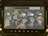 【9インチナビ】TV CD/DVD再生やBluetoothオーディオなど多彩なメディアに対応したメモリーナビを装備しています。