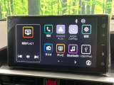 【8インチ ディスプレイオーディオ】大画面のディスプレイはAppleCarPlayやAndroidAutoが利用可能。大きな画面でスマホナビアプリ等が利用いただけます♪
