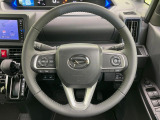 【ステアリングスイッチ】運転中、前方から目線をそらすことなく、オーディオ等の操作が可能な便利機能!安心&快適なドライブを演出してくれます♪