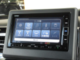 ナビゲーションは純正メモリーナビ(VXM-214VFi)を装着しております。AM、FM、CD、DVD再生、Bluetooth、音楽録音再生、フルセグTVがご使用いただけます。