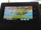 リアカメラがついているので、駐車や後進の際にとても便利です♪